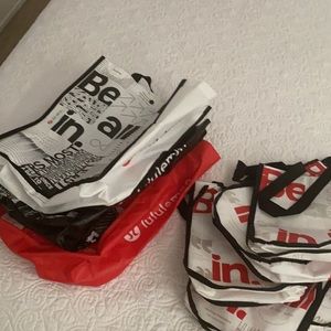 3 large and 3 small  Lululemon bags